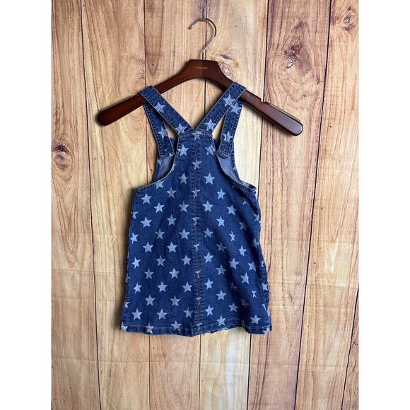 Wonder Nation Overall Denim Dress with Pockets Starts Girl's Size 5T - Picture 5 of 5